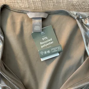 H&M metallic bodysuit thumbnail 2