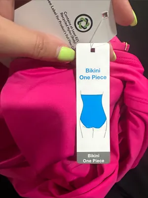 Smokin hot Pink One-Piece Swimsuit with Twist Front thumbnail 2