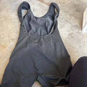 Amazon Backless Romper Black thumbnail 2