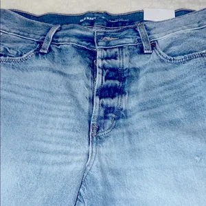 Old Navy High Rise Blue Crop Jeans Classic Style‎ thumbnail 8