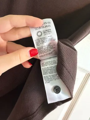 Reformation Hudson Knit Tank in Mole thumbnail 6