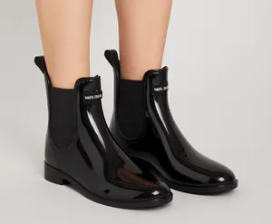 Nautica Black Rain Boots Size 7 – Chelsea Style)B16) thumbnail 1