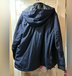 Carhartt Navy Blue Full Zip Winter Coat Hoodie Medium thumbnail 2