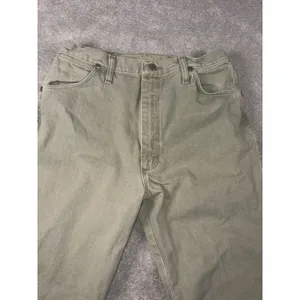 VTG Women's 90s Denim Wrangler Jeans WPL6428 15x32‎ (30x32) Cowgirl Cut Green thumbnail 3