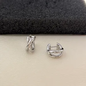 12mm Small Hoop Earrings for Men Women Streetwear Punk Hip Hop Unisex Earrings thumbnail 6
