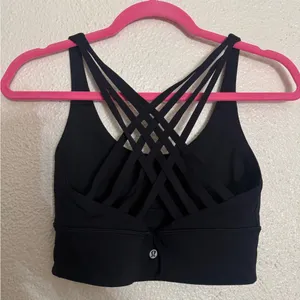 Lululemon Free to Be Moved Bra black color size 6 thumbnail 5