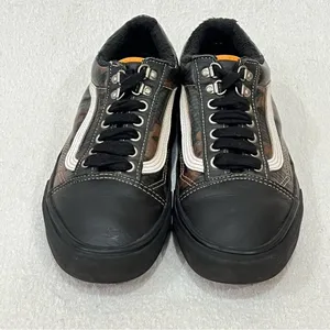 Vans Black Camouflage Old Skool MTE All-Weather Skate Shoes Size 9 thumbnail 5