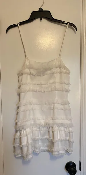 Princess Polly Molina Mini Dress White thumbnail 1