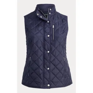 Lauren Ralph Lauren diamond-quilted puffer vest Black Size Large Classic thumbnail 8