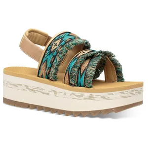 TEVA Flatform Ceres Embroidery-fringe Platform Sandals Size 8 thumbnail 8