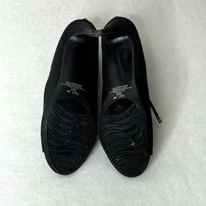 Impo Black Strappy Lace Up Heels thumbnail 6