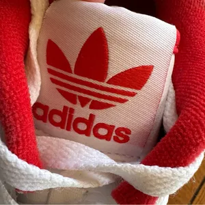 adidas Originals Rivalry Low Leather Sneaker Unisex Red White Size Women’s 6.5 thumbnail 6