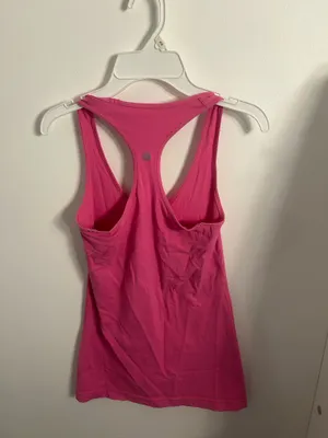 Lululemon Pink Cool Racerback Tank thumbnail 8
