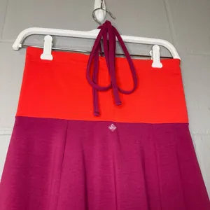 Prana Solana Colorblock Halter Convertible Dress in Pink & Orange Women’s Small thumbnail 5