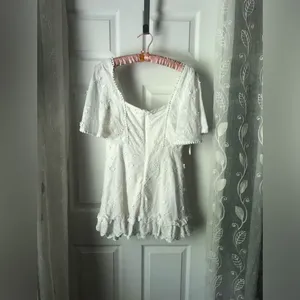 Showpo. Fancy A Spritz Square neck Mini Dress Embroidery floral babydoll size 8 thumbnail 9