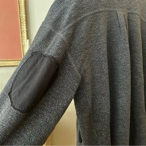 Free People Ruby Jacket Oversized Shacket Fleece Distressed Washed‎ Black Size M thumbnail 6