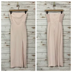 Amanda Uprichard Mandy Midi Dress - Blush - Small thumbnail 15