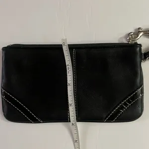 Coach I Women’s I Wristlet Bag I Black I Stitch Detail thumbnail 3