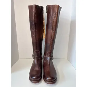 Bed Stu Glaye Tall Riding Knee High Boots Rustic Teak 8.5 thumbnail 4