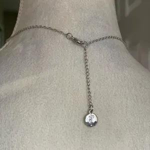 Disney Silver Toned Necklace With Heart Pearl Pendant thumbnail 6