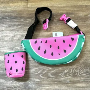 Ulta watermelon Fanny pack and drink holder Pink thumbnail 15