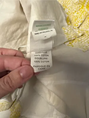 Lilly Pulitzer Yellow and White Top thumbnail 10