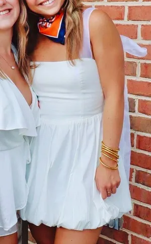 Reformation White Mini Dress thumbnail 2