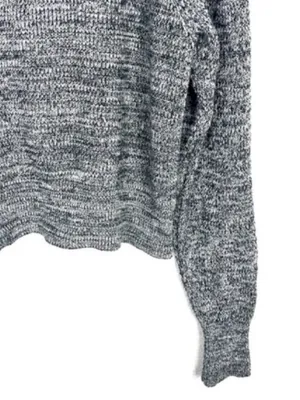 Free People cotton stretch chunky Too Good knit pullover sweater size XS EUC thumbnail 6