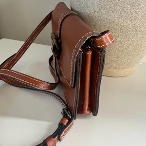 Patricia Nash Brown Leather Crossbody Bag with Buckle Detail thumbnail 2