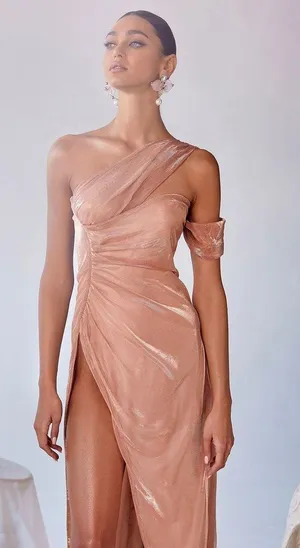 Alamour The Label Rose Gold Beatrice Gown thumbnail 4