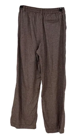Aerie Womens‎ Brown Wide Leg Pants Size M Regular Cotton Blend Cozy thumbnail 1