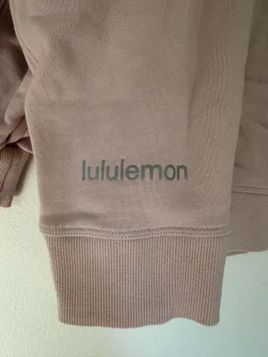 Lululemon Perfectly Oversized Crew Porcelain Pink 6 thumbnail 3