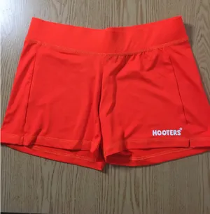 #5 New Women’s Hooters girl Uniform Shorts size medium thumbnail 1