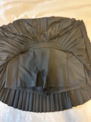 Black pleated tennis skirt thumbnail 4