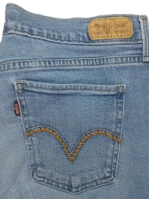 Levis 505 8 31 Medium Wash Jeans Shorts thumbnail 6