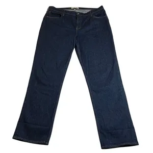 Abercrombie & Fitch Curve Love Mid Rise 90s Straight Jeans Size 33L Casual thumbnail 1