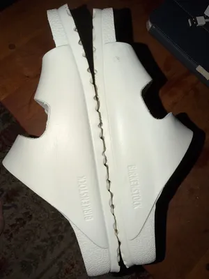 Birkenstock White L 10 M 8 Two-Strap EVA Sandals thumbnail 9