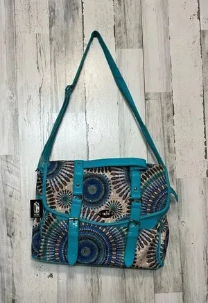 Womans cross body purse Blue thumbnail 1