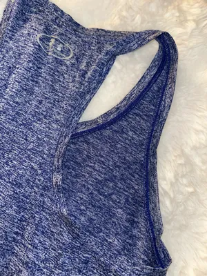 Under Armour Blue Razor Back Tank Top Small thumbnail 7