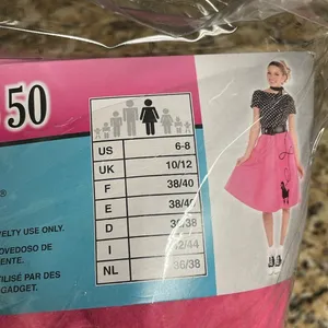 Women’s 50’s flair Halloween costume size med‎ thumbnail 5