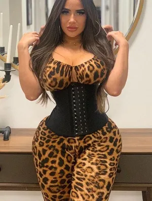 YIANNA Black Latex Underbust Sport Waist Trainer thumbnail 1