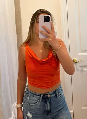 Orange Crop Top thumbnail 1