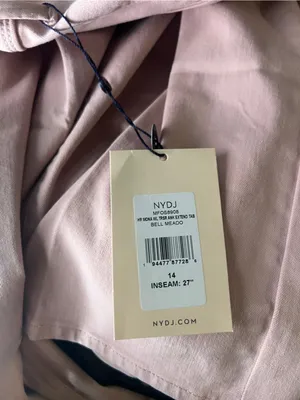 NYDJ Mona High Waist Ankle Wide Leg Trouser Jeans — Size 14 NWT thumbnail 9