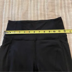 Black Mesh 28” Full Length High Rise Activewear Workout Leggings 4 thumbnail 10