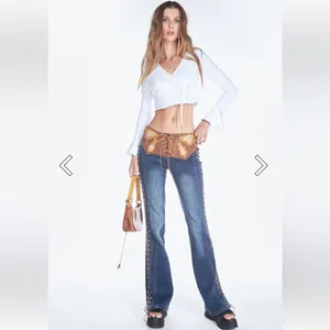 dELiA*s by Dolls Kill Pretty Fly Wrap Front Crop Top thumbnail 9