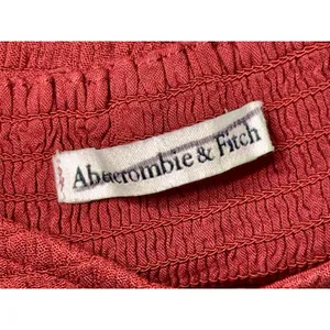 Abercrombie & Fitch Burgundy Red Smocked Puff Sleeve Slit Maxi Dress Size XS thumbnail 8