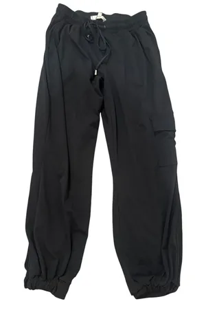 Nanette Lepore‎ Black Cargo Jogger Pants XS thumbnail 1