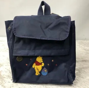Vintage Pooh Disney Store Mini Navy Backpack thumbnail 1
