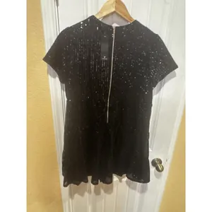 Lulus Women's Black Sequin Mini Dress Size L thumbnail 10