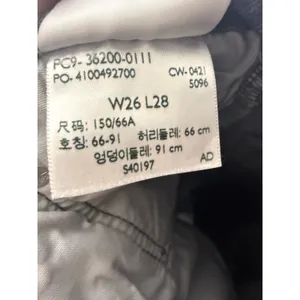 Levi's 501 faded‎ black jeans size 26x28 thumbnail 6
